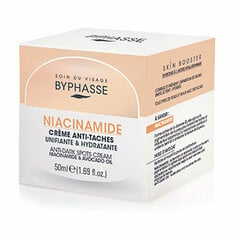 Крем против пятен Byphasse Niacinamide Против пятен 50 ml цена и информация | Наносите на чистую кожу лица. Подержите около 10-15 минут и смойте водой. | 220.lv