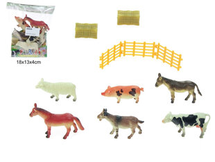 Mājdzīvnieku figūriņas Jin, 8-10 cm цена и информация | Развивающие игрушки | 220.lv