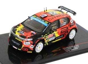 Citroen C3 Rally 2 #24 WRC2 Rallye Ypern 2022 S.Lefebvre/A.Malfoy IXO 1:43 RAM877 цена и информация | Коллекционные модели автомобилей | 220.lv