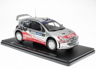 Peugeot 206 WRC Neste Rallye Finland 2002 Burns - Reid HACHETTE 1:24 WRC059 cena un informācija | Kolekcionējamie modeļi | 220.lv