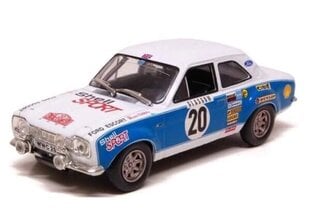 Ford Escort MKI RS 1600 #20 Rallye Monte Carlo 1973 H.Mikkola /J.Porter IXO 1:18 18RMC140 цена и информация | Коллекционные модели автомобилей | 220.lv