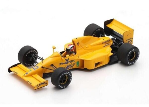 Lotus 102 #12 Japanese GP 1990 Johnny Herbert SPARK 1:43 S1784 cena un informācija | Kolekcionējamie modeļi | 220.lv