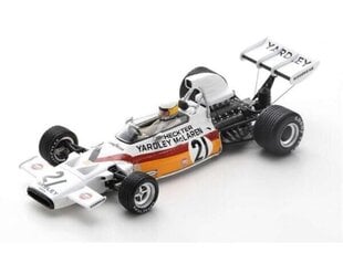 McLaren M19A #21 US GP 1972 Jody Scheckter SPARK 1:43 S5735 cena un informācija | Kolekcionējamie modeļi | 220.lv