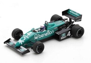Tyrrell 011 #4 5th Monaco GP 1983 Danny Sullivan SPARK 1:43 S7285 cena un informācija | Kolekcionējamie modeļi | 220.lv