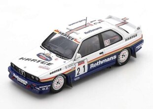 BMW E30 #21 Tour de Corse Rallye de France 1989 P. Bernardini SPARK 1:43 S8485 cena un informācija | Kolekcionējamie modeļi | 220.lv