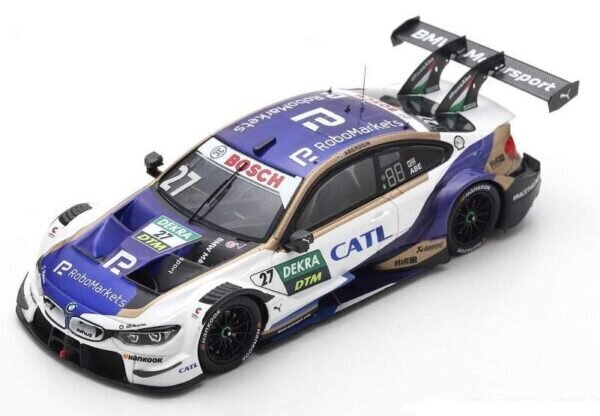 BMW M4 DTM #27 BMW TEAM RMR Hockenheim 2020 J.Aberdein SPARK 1:43 SG664 цена и информация | Kolekcionējamie modeļi | 220.lv