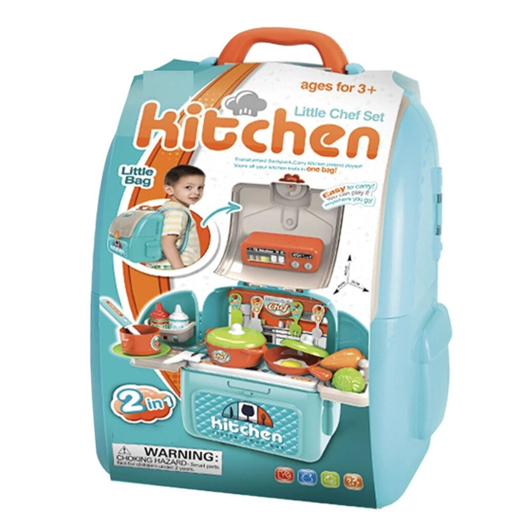 Virtuve lellēm 2in1 Little chef set цена и информация | Rotaļlietas meitenēm | 220.lv