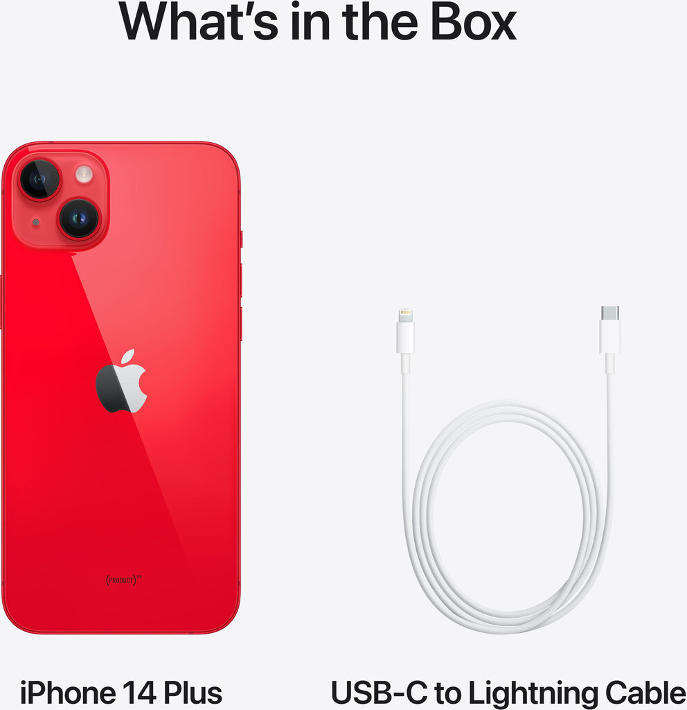 Apple iPhone 14 Plus 256GB (PRODUCT)RED MQ573YC/A cena un informācija | Mobilie telefoni | 220.lv