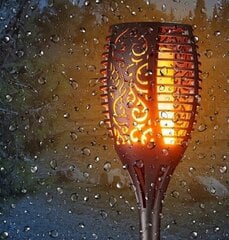 LED Садовые светильники с имитацией огня 4 шт, 51см цена и информация | Уличное освещение | 220.lv