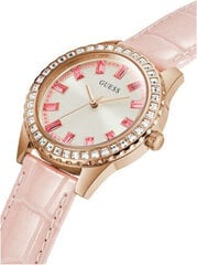 Sieviešu pulkstenis Guess dzirkstoši rozā GW0032L2 cena un informācija | Sieviešu pulksteņi | 220.lv