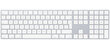 Apple Magic keyboard MQ052S/A (SWE) cena un informācija | Klaviatūras | 220.lv