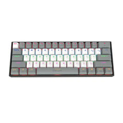 Механическая клавиатура Delux KM33 BT RGB (серо-белая) цена и информация | Клавиатуры | 220.lv