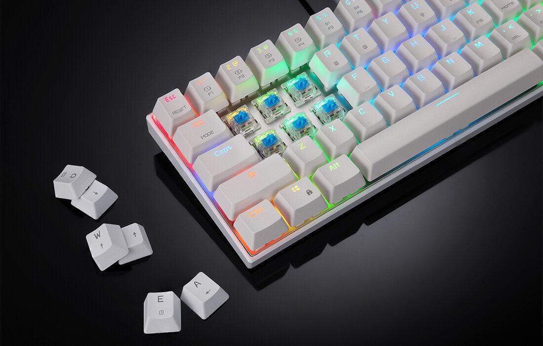 Motospeed CK62 RGB cena un informācija | Klaviatūras | 220.lv