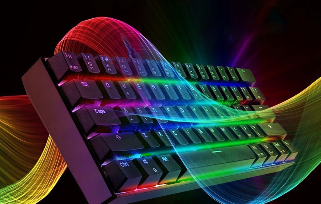 Motospeed CK61 RGB cena un informācija | Klaviatūras | 220.lv