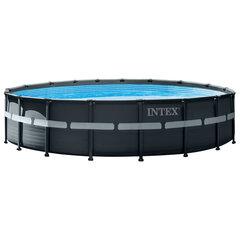 Intex Ultra XTR rāmja baseins, 549x132 cm, ar smilšu filtra sūkni cena un informācija | Baseini | 220.lv