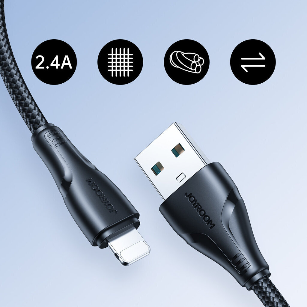Joyroom S-UL012A11, USB - Lightning, 0.25 m cena un informācija | Savienotājkabeļi | 220.lv