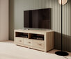 TV galdiņš ADRK Furniture 3SZ Bahar, brūns цена и информация | TV galdiņi | 220.lv