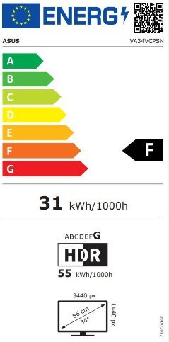 Asus VA34VCPSN cena un informācija | Monitori | 220.lv