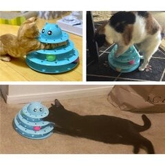 Kaķu rotaļu tornis ar bumbiņām Purlov 21837 цена и информация | Игрушки для кошек | 220.lv