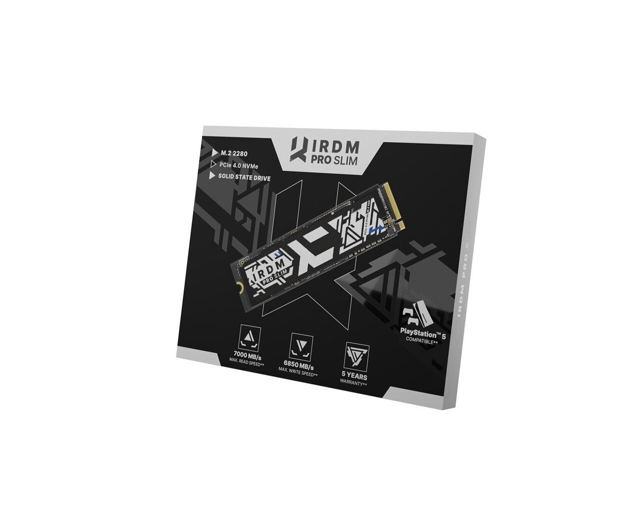 Kietasis diskas GoodRam IRDM PRO SLIM SSD TLC 3D NAND 2 TB SSD cena un informācija | Iekšējie cietie diski (HDD, SSD, Hybrid) | 220.lv