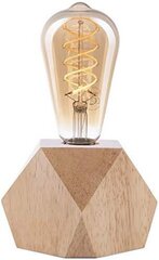 LED galda lampa CROWN, brūna cena un informācija | Galda lampas | 220.lv