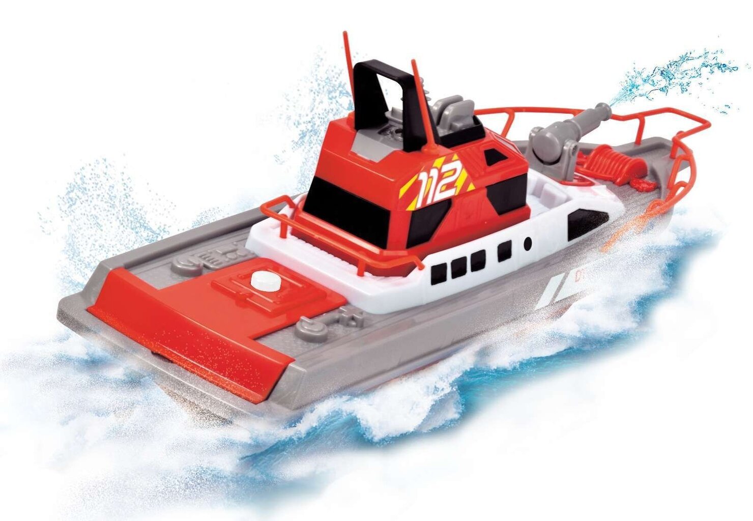 Tālvadības RC ugunsdzēsības laiva цена и информация | Rotaļlietas zēniem | 220.lv