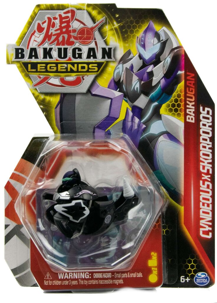 Figūriņa Bakugan Legends Cyndeous x Skorporos un kartes цена и информация | Rotaļlietas zēniem | 220.lv