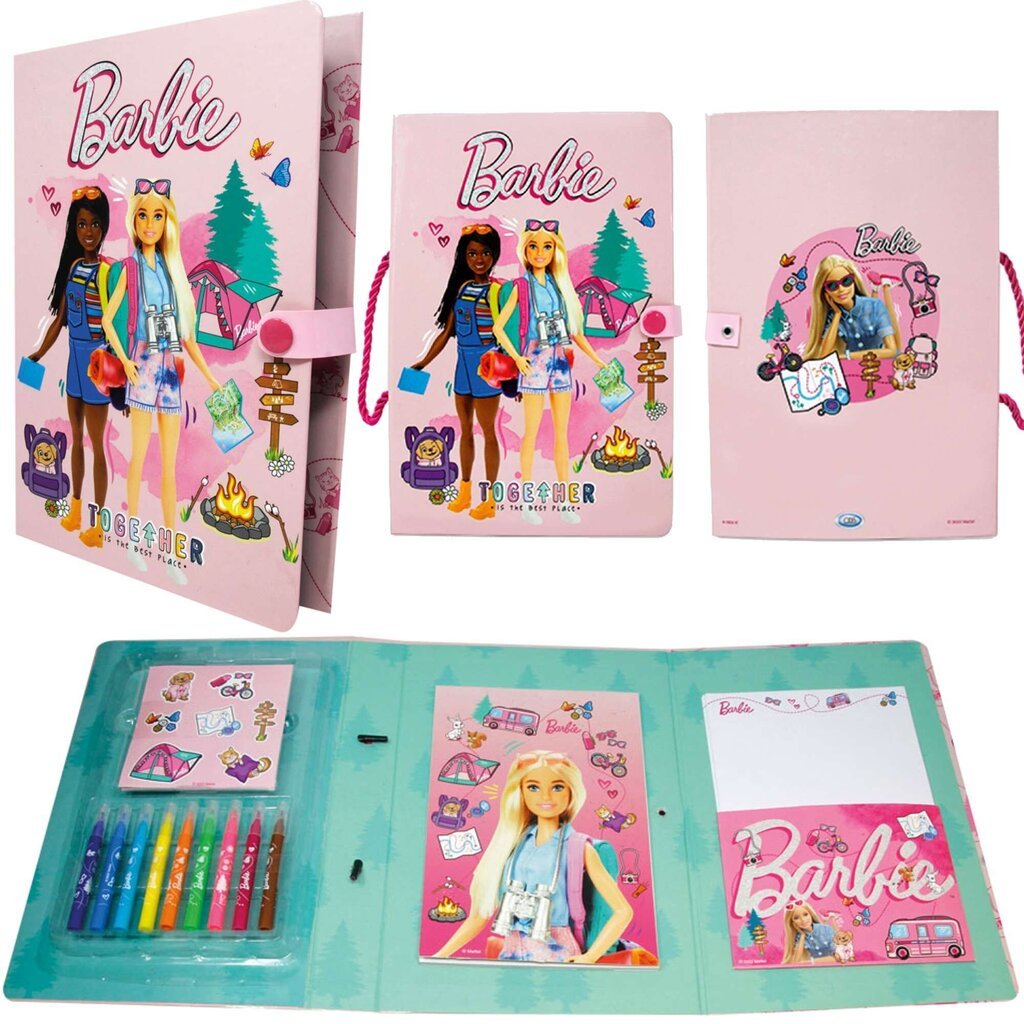 Komplekts Ceļojumu blociņš Barbie Brave Explorers + aksesuāri цена и информация | Kancelejas preces | 220.lv