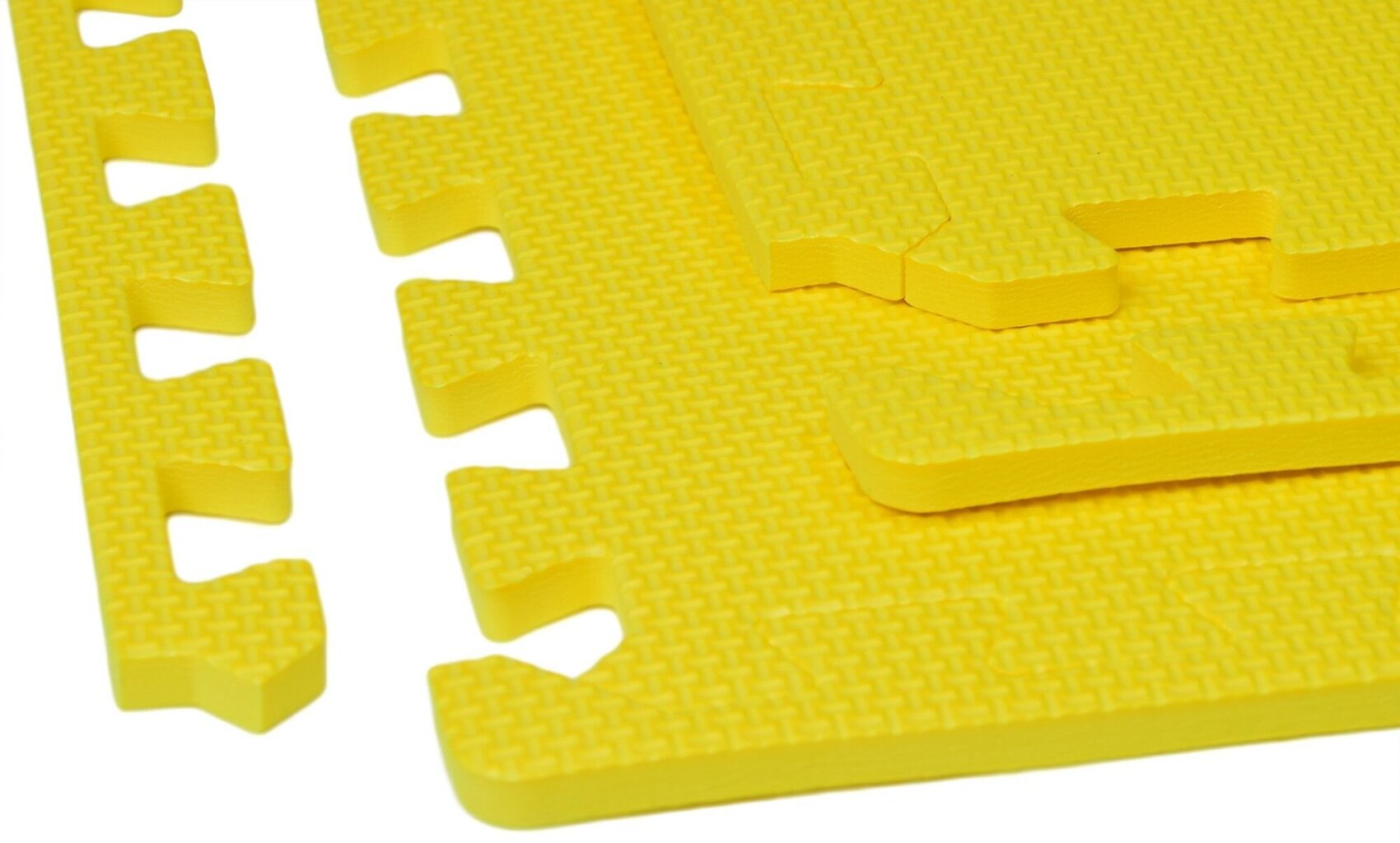 Putu puzles paklājs Humbi 2 gab. dzeltens 62 x 62 x 1 cm cena un informācija | Attīstošie paklājiņi | 220.lv