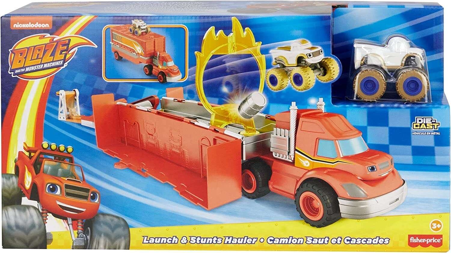 Kaskadieris Monster Truck Blaze un Megamachines cena un informācija | Rotaļlietas zēniem | 220.lv