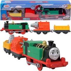 Motorizēts vilciens Džina Thomas and Friends un 2 vagoni цена и информация | Игрушки для мальчиков | 220.lv