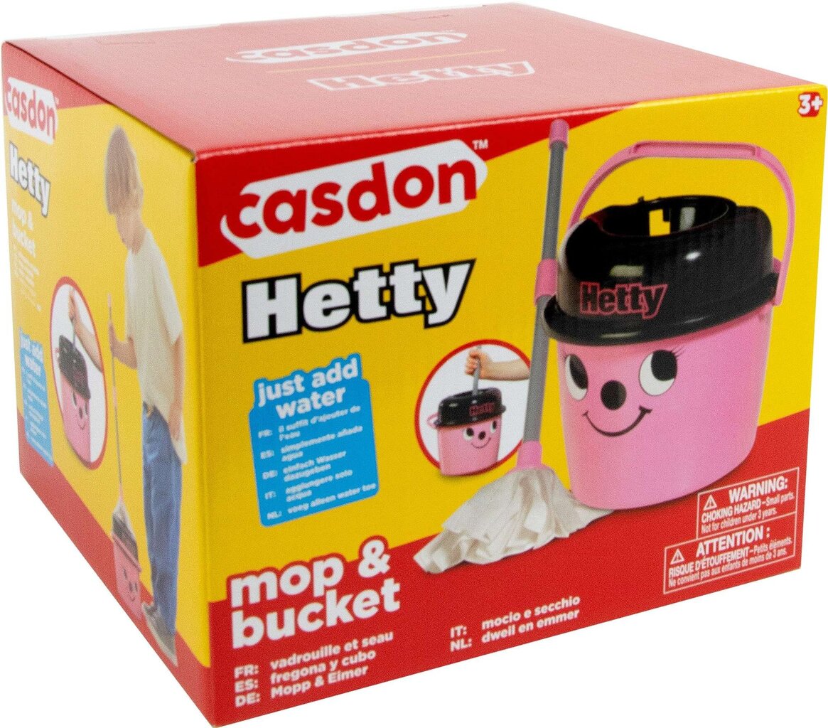 Spainis un rotaļu mopa Casdon Hetty Little Helper cena un informācija | Rotaļlietas meitenēm | 220.lv