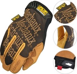 Перчатки Mechanix Durahide™ Original® Leather чёрный/коричневый, размер M цена и информация | Рабочие перчатки | 220.lv