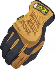 Cimdi Mechanix Durahide™ FastFit Leather LG, izmērs S cena un informācija | Darba cimdi | 220.lv