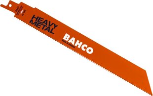 Полотна для сабельной пилы Bahco Sandflex Bi-Metal 150мм*1,07мм HST 14TPI 5 шт. по тяжелому металлу цена и информация | Механические инструменты | 220.lv