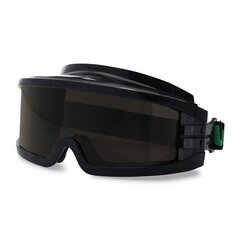 Защитные очки для газовой сварки Uvex Ultravision. Темная линза 5 Infradur Plus, резиновая полоска цена и информация | Защита лица и головы | 220.lv