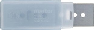 Двусторонний прямоугольный нож Martor 45, 10 шт. цена и информация | Механические инструменты | 220.lv