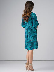 Вискозное платье Lega SK153, бирюзовый цена и информация | Платья | 220.lv
