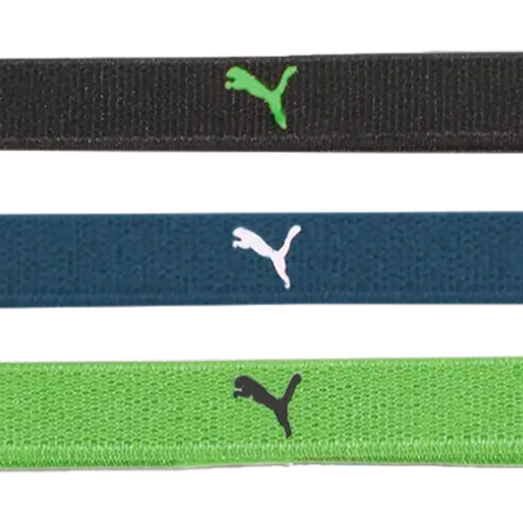 Puma galvas saite AT Sportbands Womens Pack 053491 07, 3 gab. cena un informācija | Sieviešu cepures | 220.lv