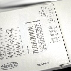 LED barošanas avots 250mA-1A 30W ar DALI-06UL Unilight interfeisu cena un informācija | Barošanas avoti | 220.lv