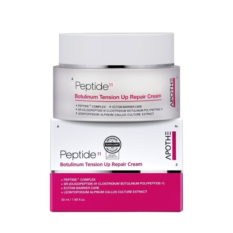 APOTHE Peptide 11 Botulinum Tension Up Repair Cream 50 ml Atjaunojošs peptīdu sejas krēms cena un informācija | Sejas krēmi | 220.lv