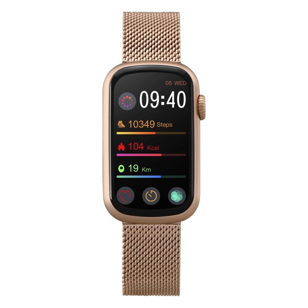 Garett Wave RT Gold цена и информация | Viedpulksteņi (smartwatch) | 220.lv