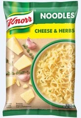 Ātri pagatavojamās nūdeles ar siera un garšaugu garšu Knorr, 22x61g cena un informācija | Makaroni | 220.lv