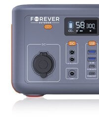 Forever OS300 Portable Power Station 300W / 307Wh / 220V / PD60W / LiFePO4 cena un informācija | Lādētāji-akumulatori (Power bank) | 220.lv