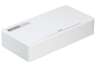 Totolink S808 Desktop Switch 8port 100mbit/s цена и информация | Маршрутизаторы (роутеры) | 220.lv