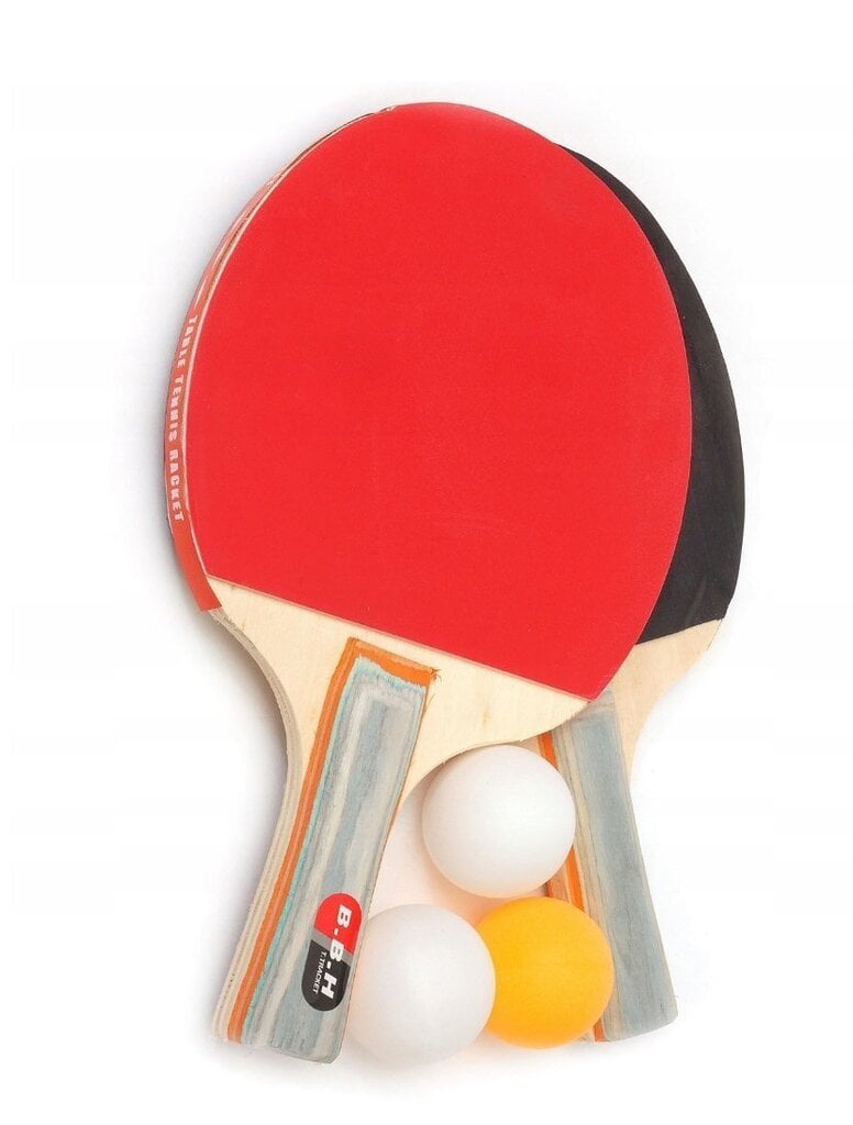 BBH Ping-ponga rakešu komplekts 25cm цена и информация | Galda tenisa raketes, somas un komplekti | 220.lv