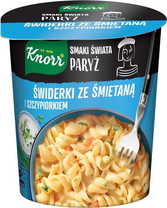 Knorr makaroni ar krējumu un garšaugiem 62g, 8 gab cena un informācija | Makaroni | 220.lv