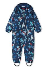 Детский зимний комбинезон Tutta by Reima MOSSI, темно-синий пестрый цена и информация | Зимняя одежда для детей | 220.lv