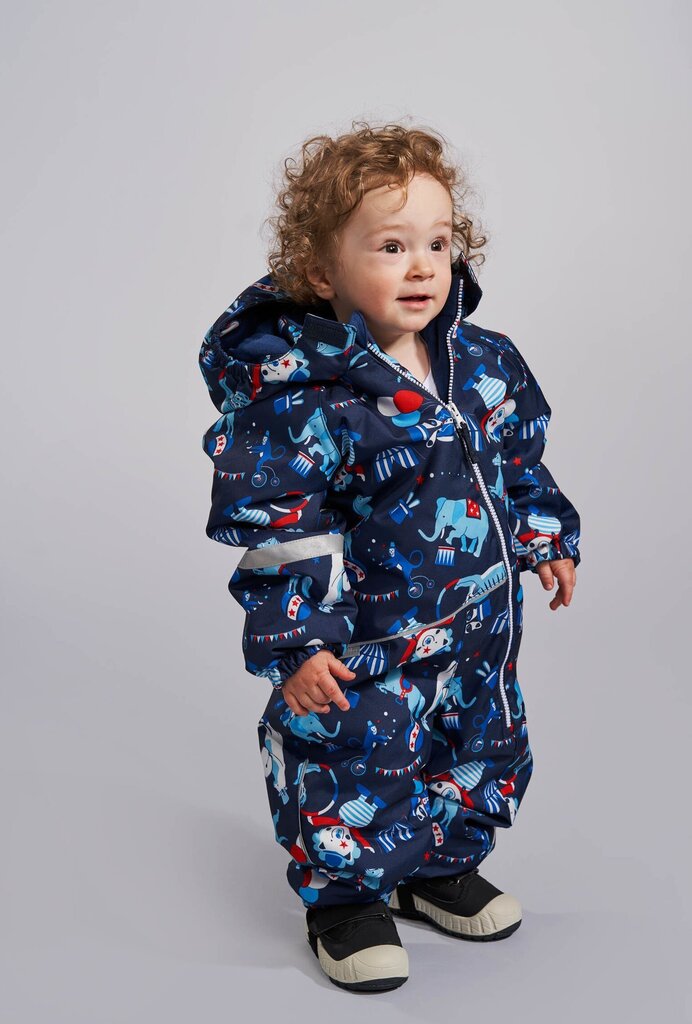 Tutta by Reima bērnu ziemas kombinezons MOSSI, tumši zils raibs cena un informācija | Ziemas apģērbs bērniem | 220.lv