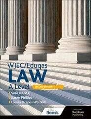 WJEC/Eduqas Law A Level: Second Edition cena un informācija | Grāmatas pusaudžiem un jauniešiem | 220.lv